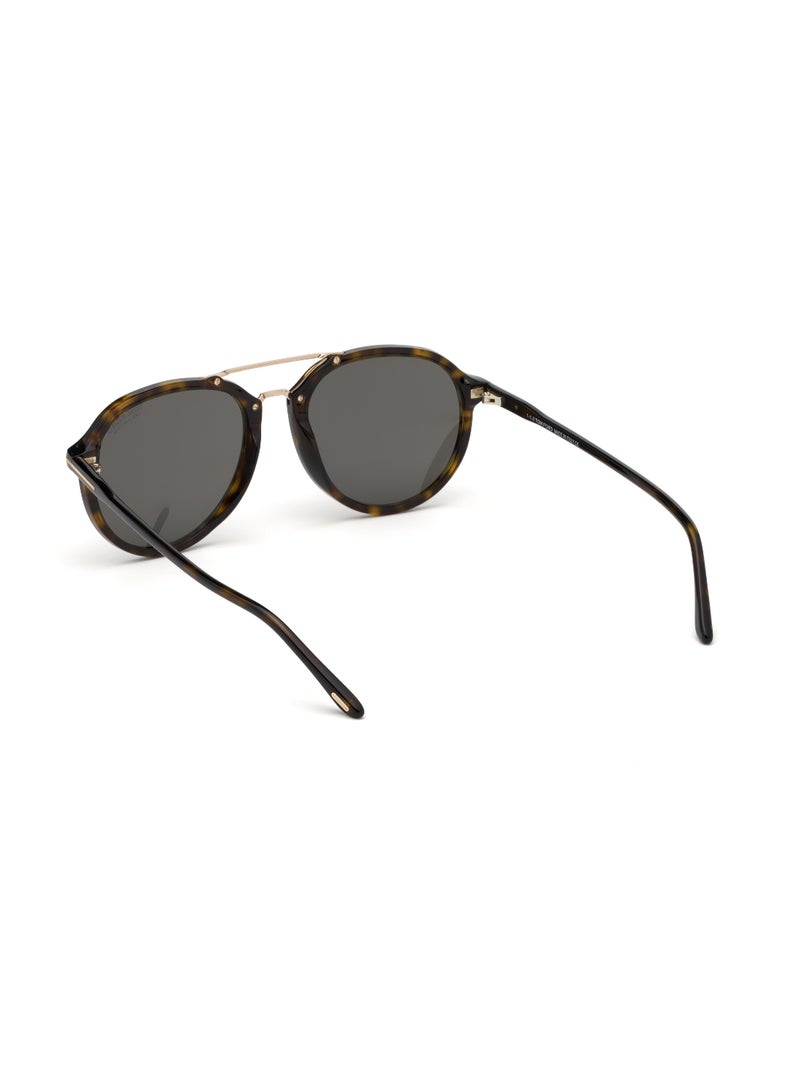 TOM FORD TOMFORD FULL RIM FT067452D55 MEN PILOT ACETATE SUNGLASSES - Image 3